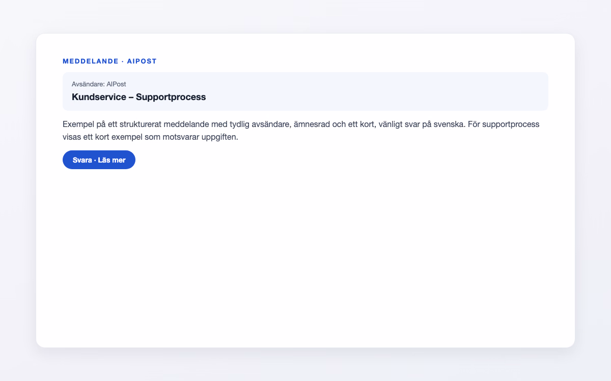 Förhandsbild för Supportprocess – Kundservice