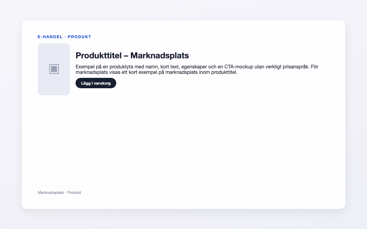 Förhandsbild för Marknadsplats – Produkttitel
