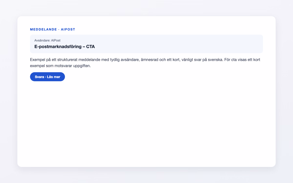 Exempelbild för CTA – E-postmarknadsföring