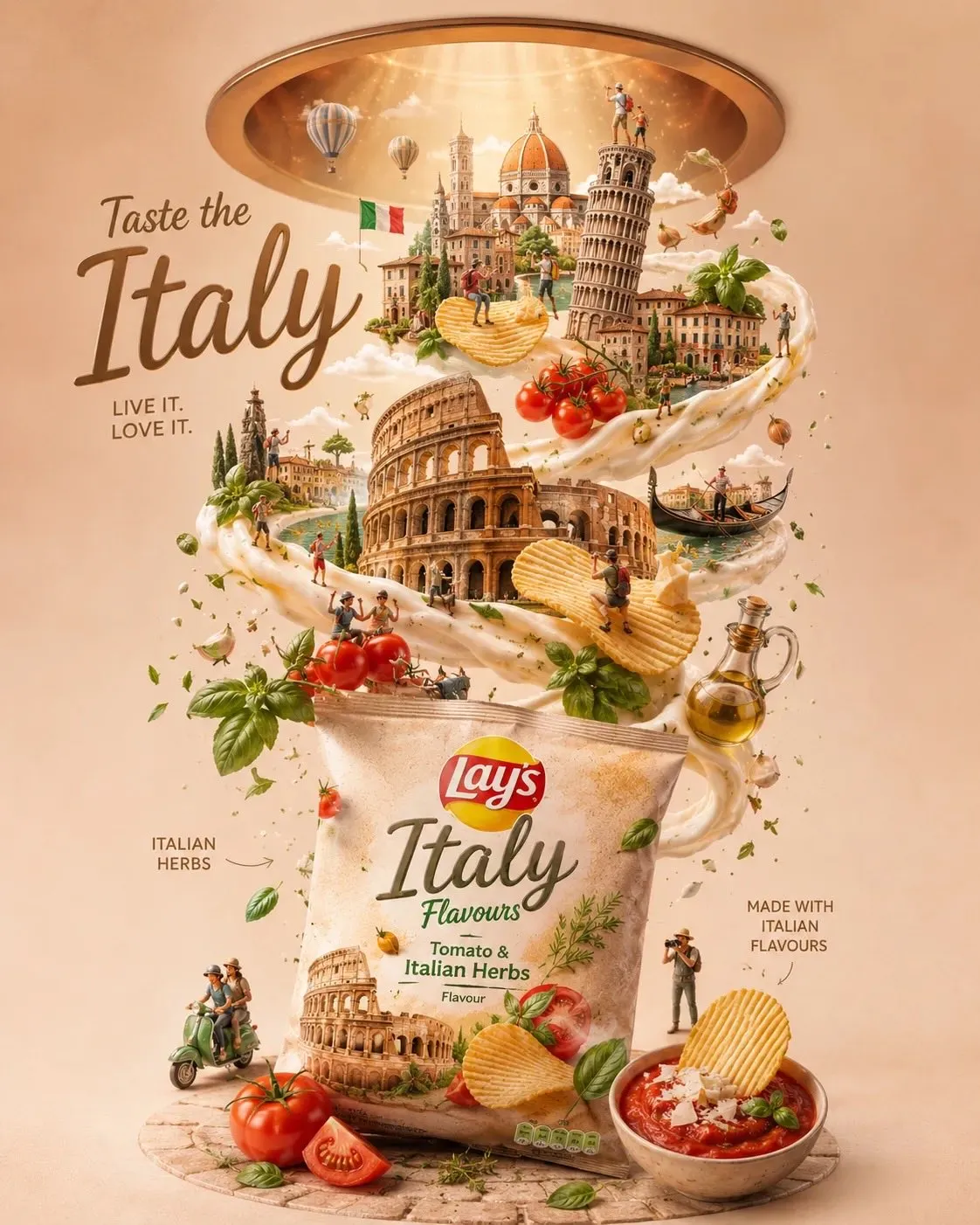 Reklamaffisch: rese-chips