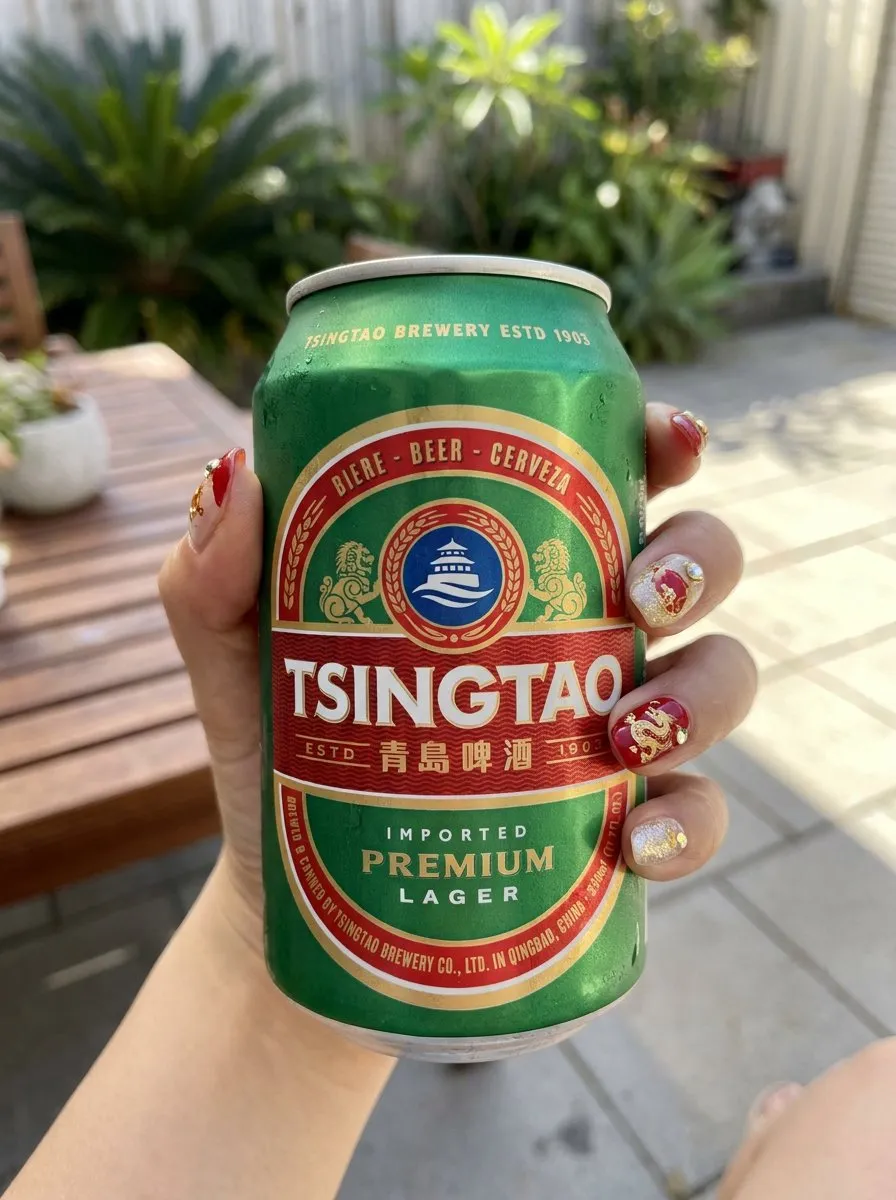 Damkollektion inspirerad av Tsingtao-öl