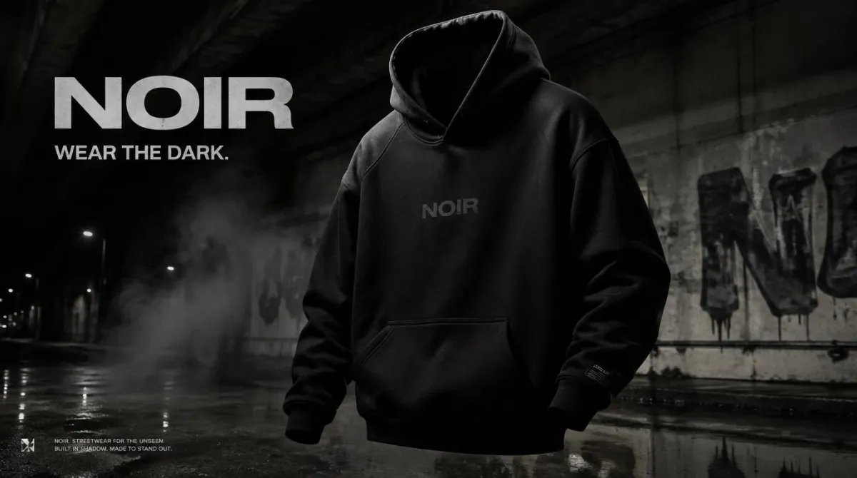 Streetwear-kampanj: NOIR