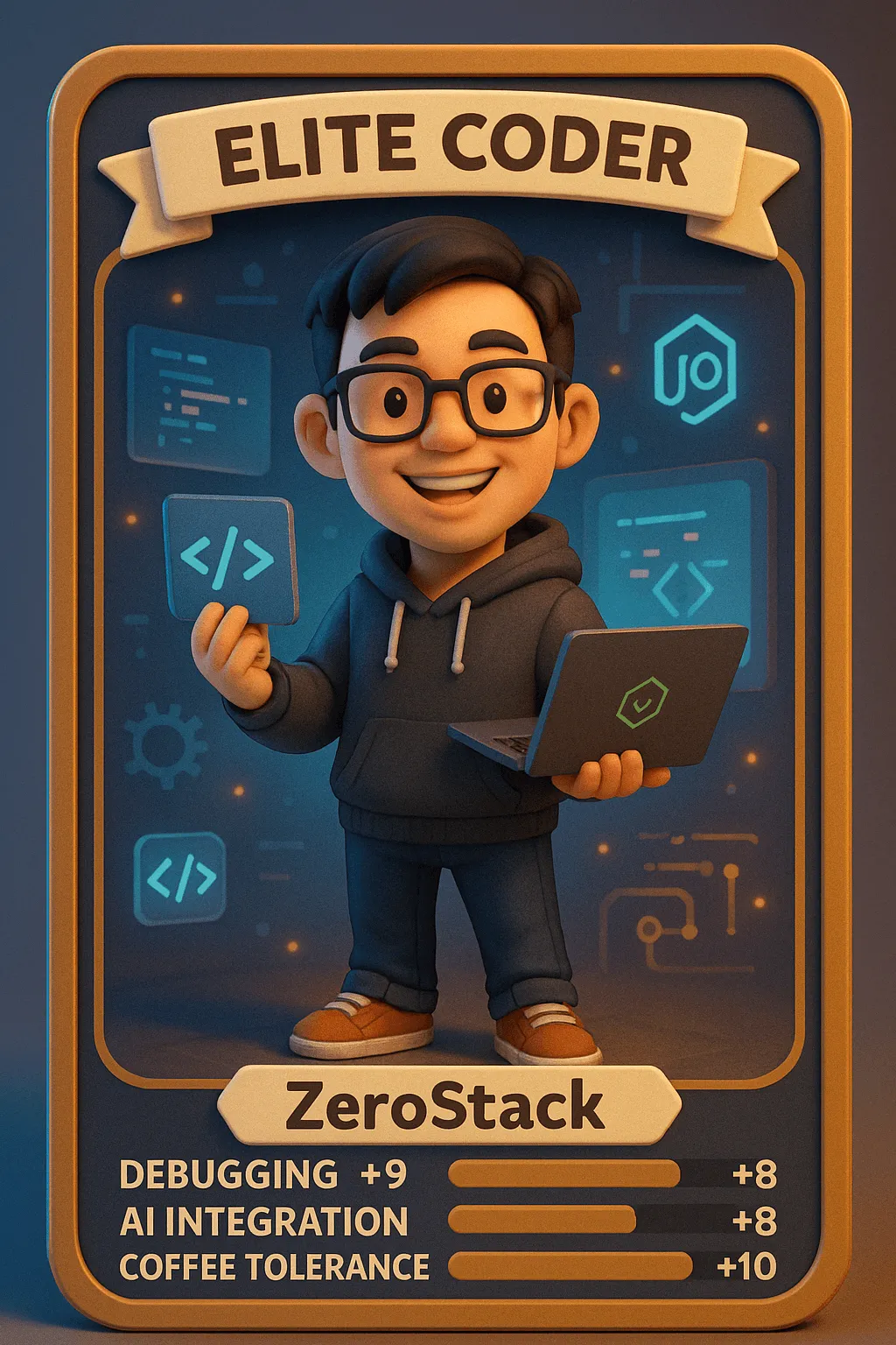 RPG-Style Character Card Creation