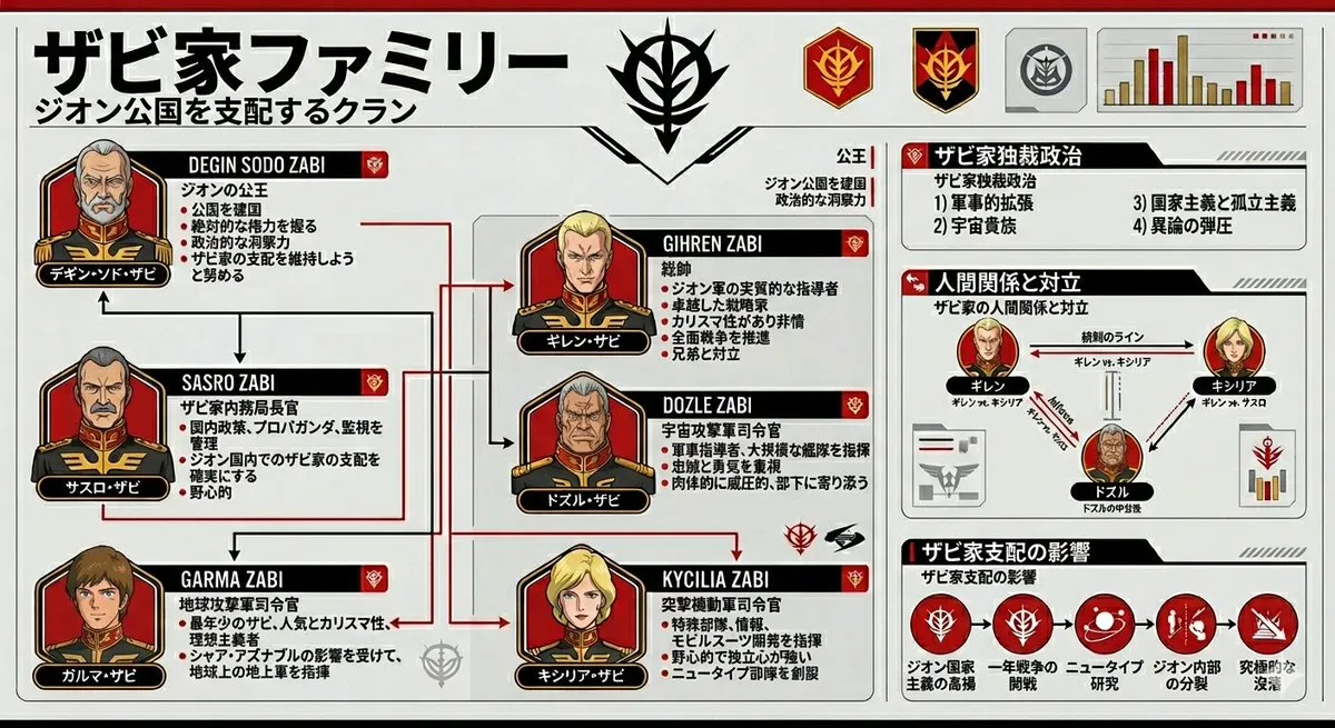 Infografik/utbildning: Gundam-ursprungsinfografik