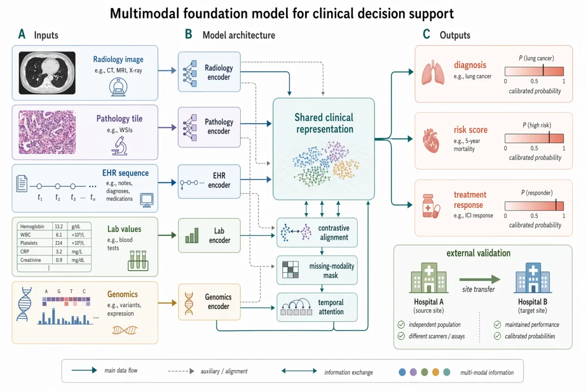 Metodfigur för multimodal medicinsk AI