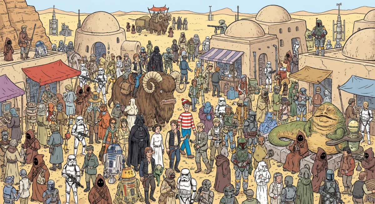 Star Wars: Var är Waldo
